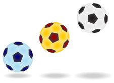 Soccer Balls Stock Image