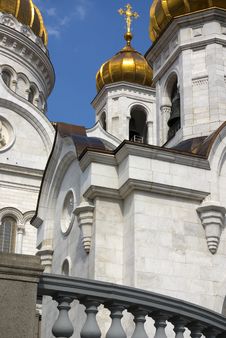 The Cathedral Of Christ The Savior In Moscow Royalty Free Stock Photography The Cathedral Of Christ The Savior In Moscow Royalty Free Stock Photography
