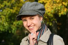 Beautiful Blond Young Woman Royalty Free Stock Images Beautiful Blond Young Woman Royalty Free Stock Images