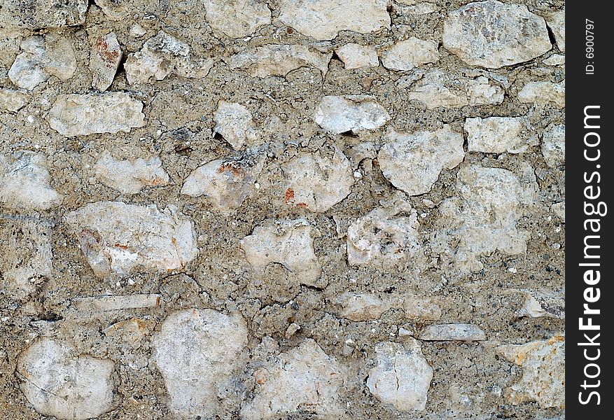 Old demaged wall,briks and stones. Old demaged wall,briks and stones