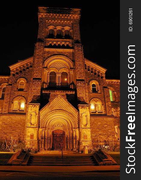 University College building of University of Toronto