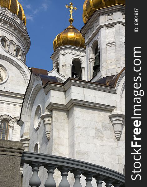 The Cathedral of Christ the Savior. Moscow. Russia. The Cathedral of Christ the Savior. Moscow. Russia