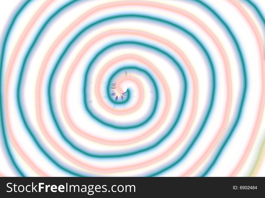 Colored Spiral