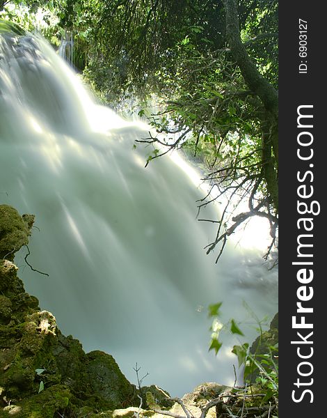 Waterfall in KRKA National Park, Croatia