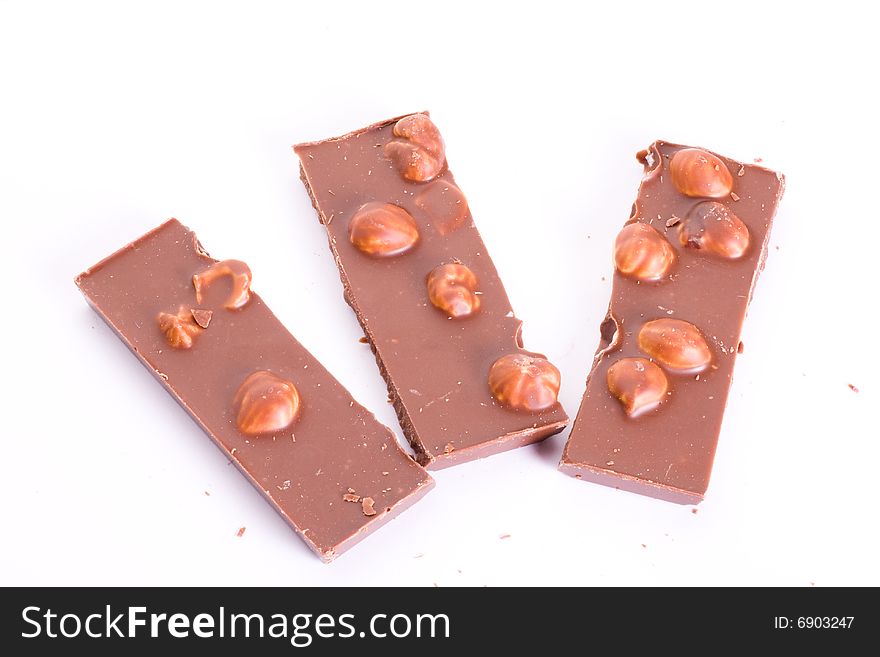 Chocolate with nuts