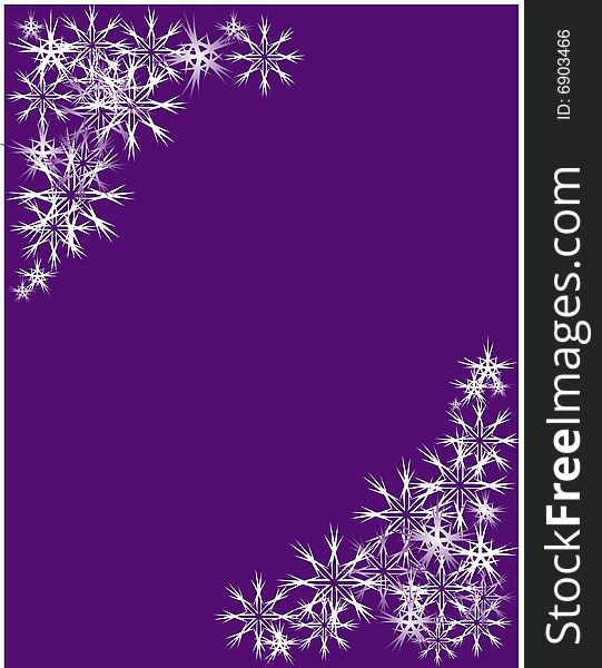 New Year and Christmas background, violet. New Year and Christmas background, violet