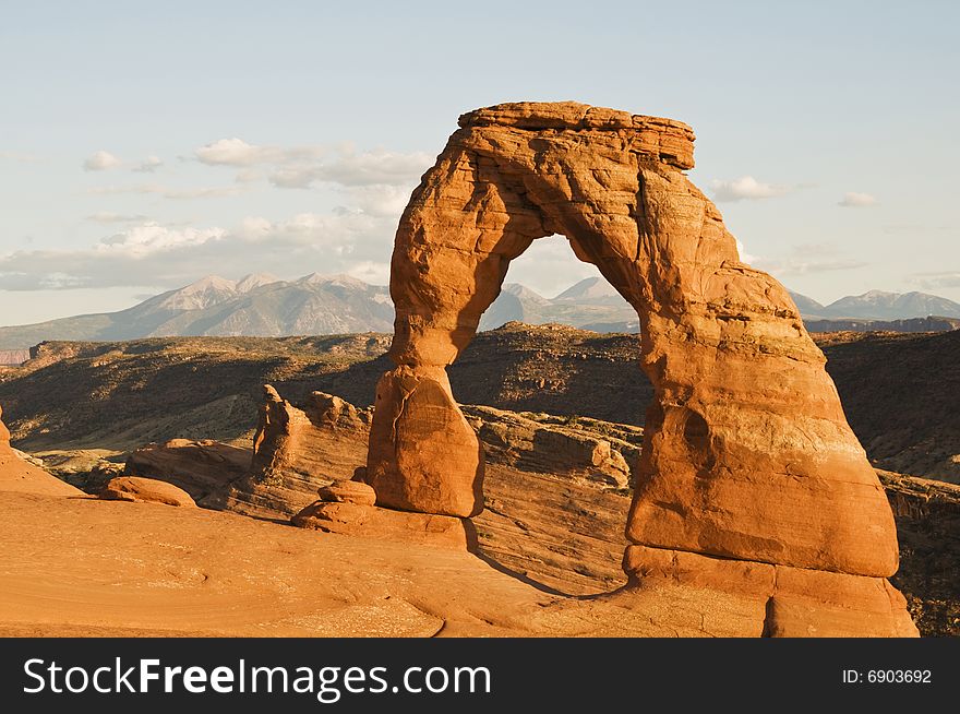 Delicate arch arches national park