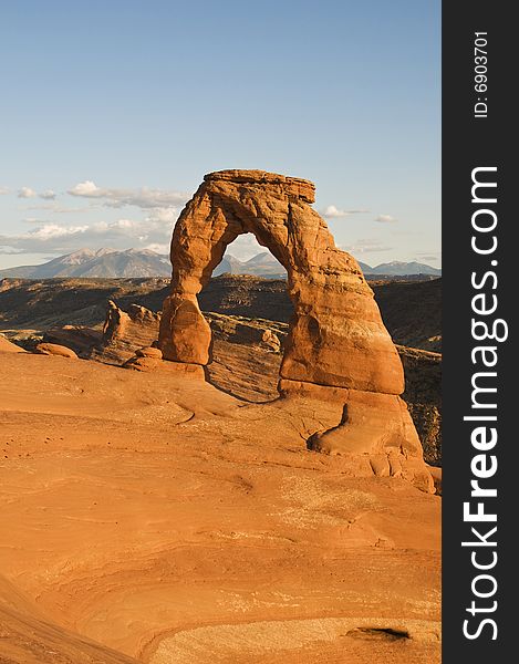 Delicate arch arches national park