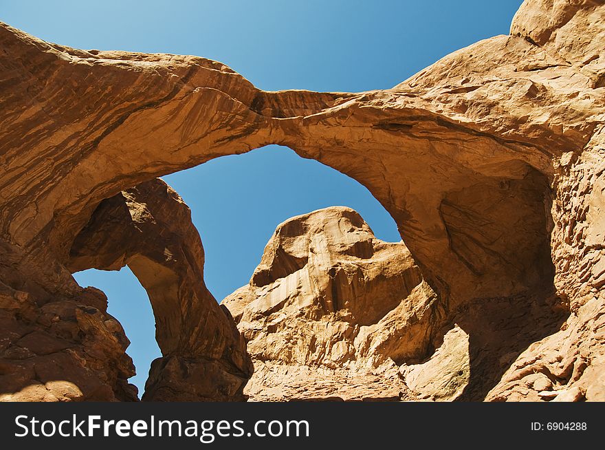 Double O arch arches national park