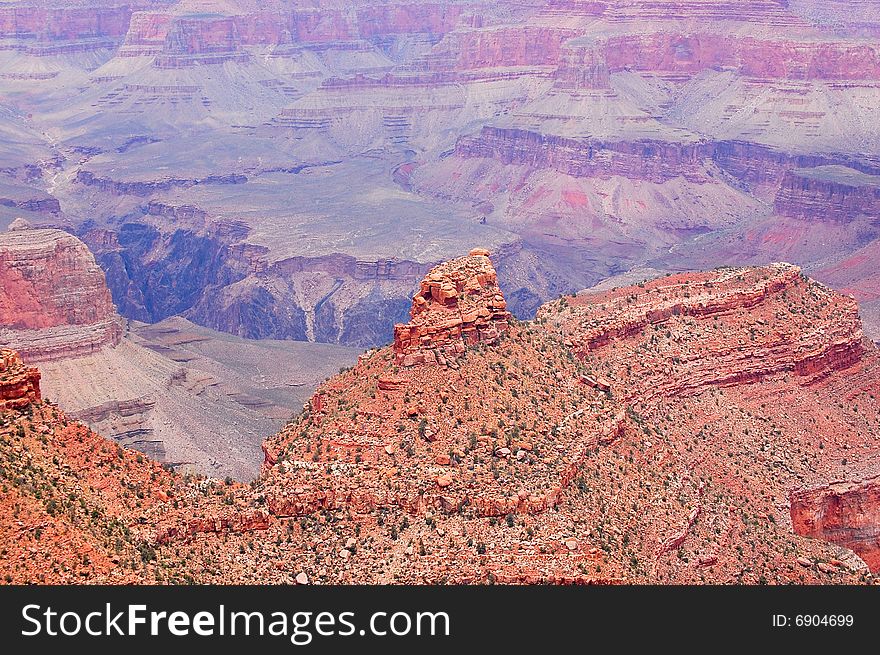 A photo of the wondrous Grand Canyon in Arizona. A photo of the wondrous Grand Canyon in Arizona.