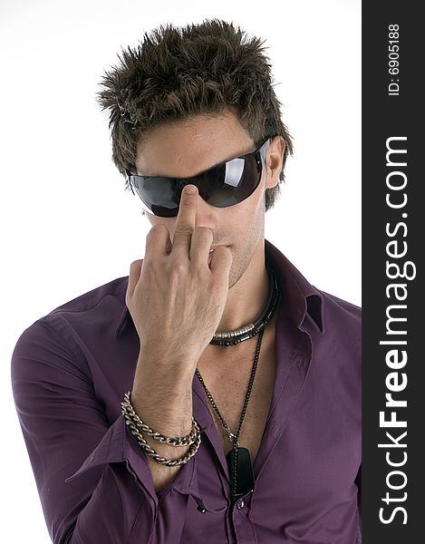 Handsome Model With Sunglasses