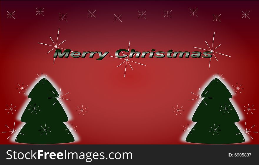 Merry Christmas card for wishes. Merry Christmas card for wishes