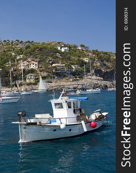 Fishing Boat on Majorca island - Spain - Europe