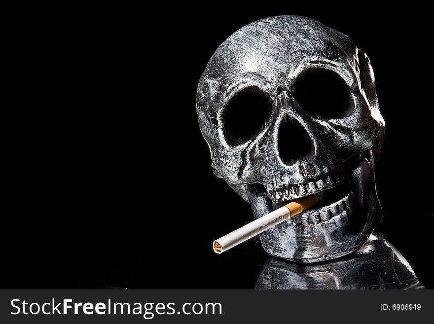 Smoking Skull