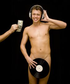 Pay Money To DJ For Play Music Stock Image Pay Money To DJ For Play Music Stock Image