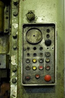 Retro Dust Control Station Royalty Free Stock Photo Retro Dust Control Station Royalty Free Stock Photo