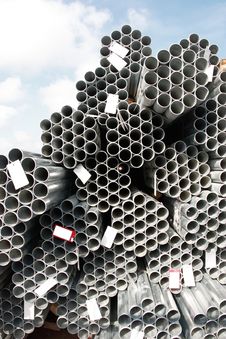 Steel Patterns Stock Image