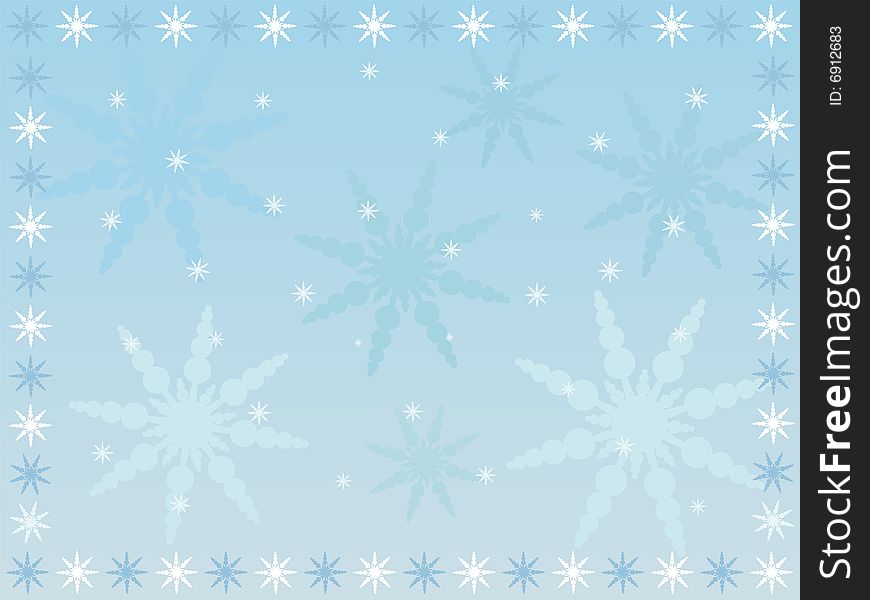Background With Snowflakes