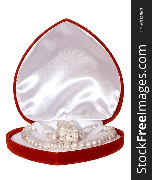 Heart shaped red box