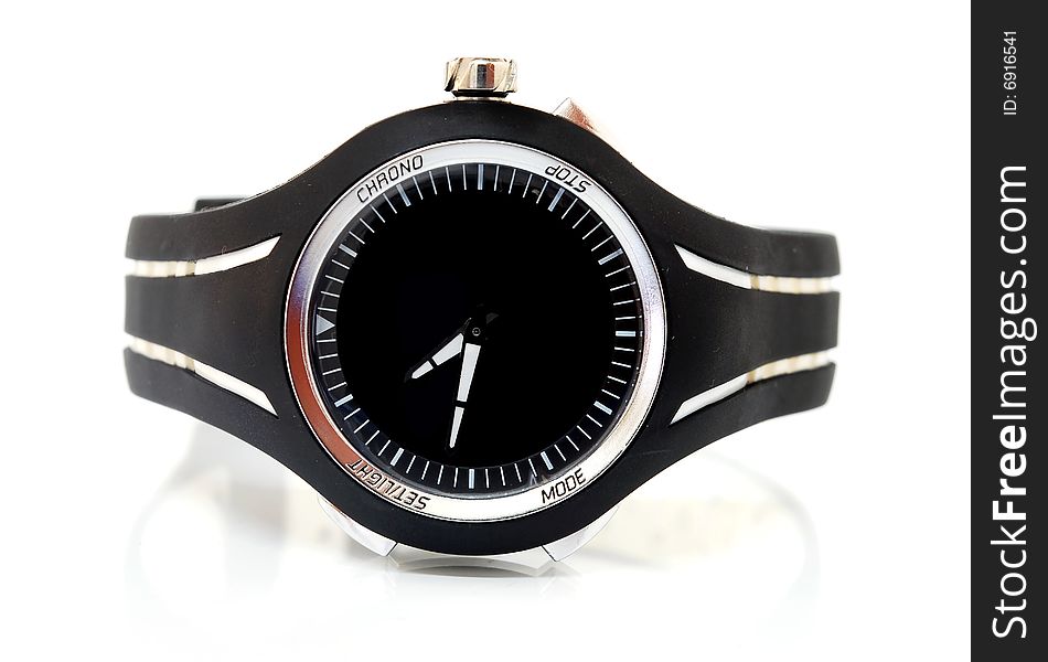 Isolated sport watch image on the white background