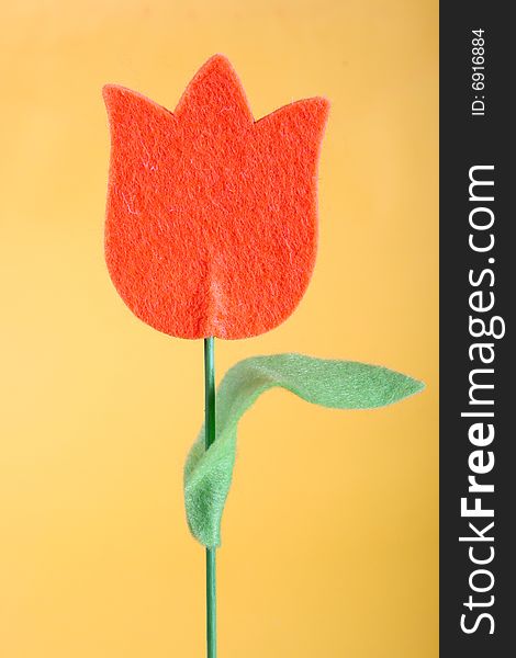 Artificial flower tulip