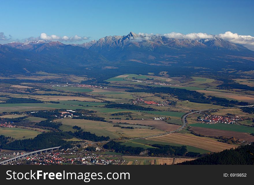 Mountain landscape Hogh Tatras, Krivan - Slovakia. Mountain landscape Hogh Tatras, Krivan - Slovakia