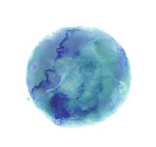Colorful Watercolor Sphere. Grunge Design Elements. Blue Wet Hand Painted Round Blotch Circle. Abstract Painting. Royalty Free Stock Images Colorful Watercolor Sphere. Grunge Design Elements. Blue Wet Hand Painted Round Blotch Circle. Abstract Painting. Royalty Free Stock Images