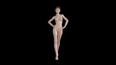 3D Render Of Nude Girl &x28;002&x29; Made In Daz 3D Studio 4.9 Stock Photography 3D Render Of Nude Girl &x28;002&x29; Made In Daz 3D Studio 4.9 Stock Photography