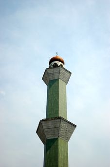 Masjid Tower Royalty Free Stock Photography Masjid Tower Royalty Free Stock Photography