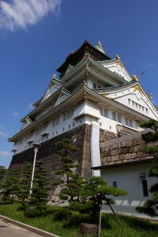 Osaka Castle Royalty Free Stock Images Osaka Castle Royalty Free Stock Images