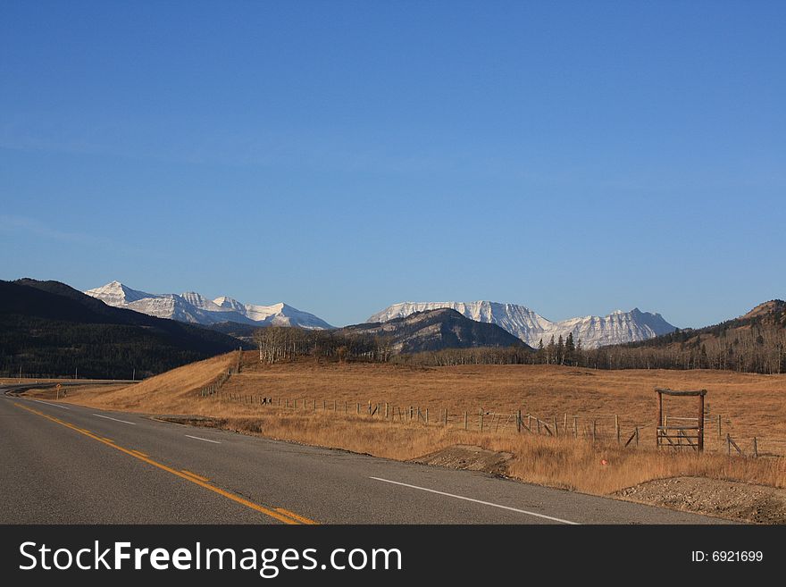 Entrance To The Rockies