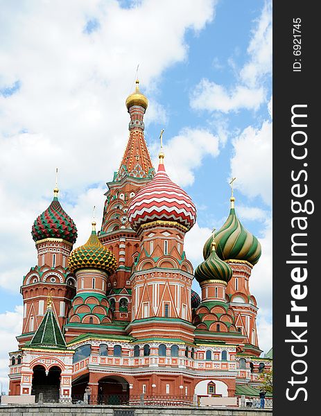 St Basil Cathedral in Russia