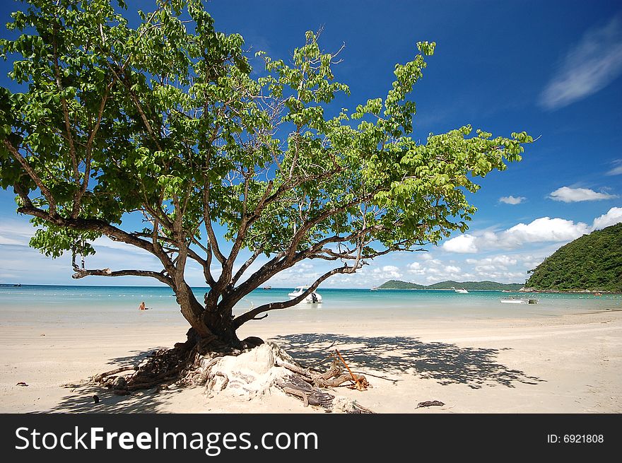 The beach at Samed island Rayong Province ,Thailand. The beach at Samed island Rayong Province ,Thailand