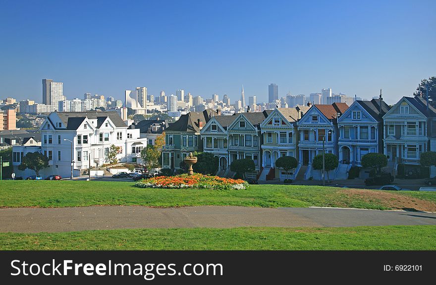 San Francisco city skyline daytime view