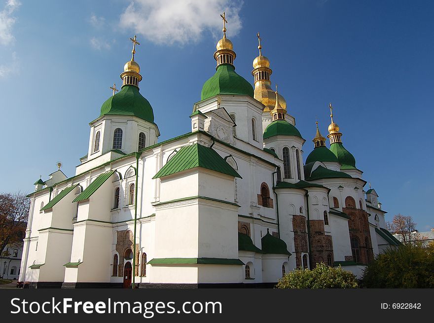 Saint Sophia Cathedral in Kiev,Ukraine (Malorussia)