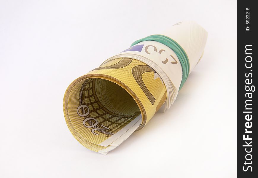 Banknotes face value 200 euro