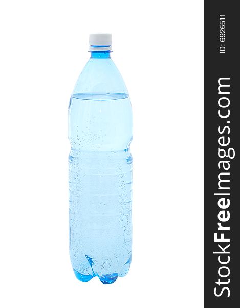 Bottle isolated on a white
