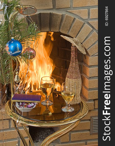 Let S Meet A Holiday At A Fireplace.