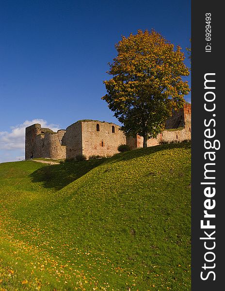 The Castle of Bauska,Latvia,Europe