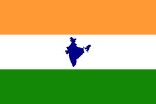 Flag Of India Stock Photo