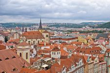 Roofs Of Old Prague Stock Image Roofs Of Old Prague Stock Image