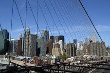 Brooklyn Bridge Royalty Free Stock Photography Brooklyn Bridge Royalty Free Stock Photography