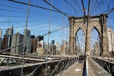 Brooklyn Bridge Royalty Free Stock Photo Brooklyn Bridge Royalty Free Stock Photo