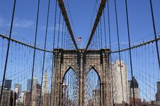 Brooklyn Bridge Royalty Free Stock Photo Brooklyn Bridge Royalty Free Stock Photo