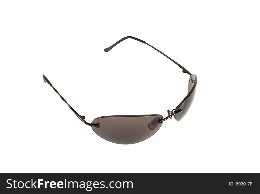 Matrix sunglasses (isolated on white background)