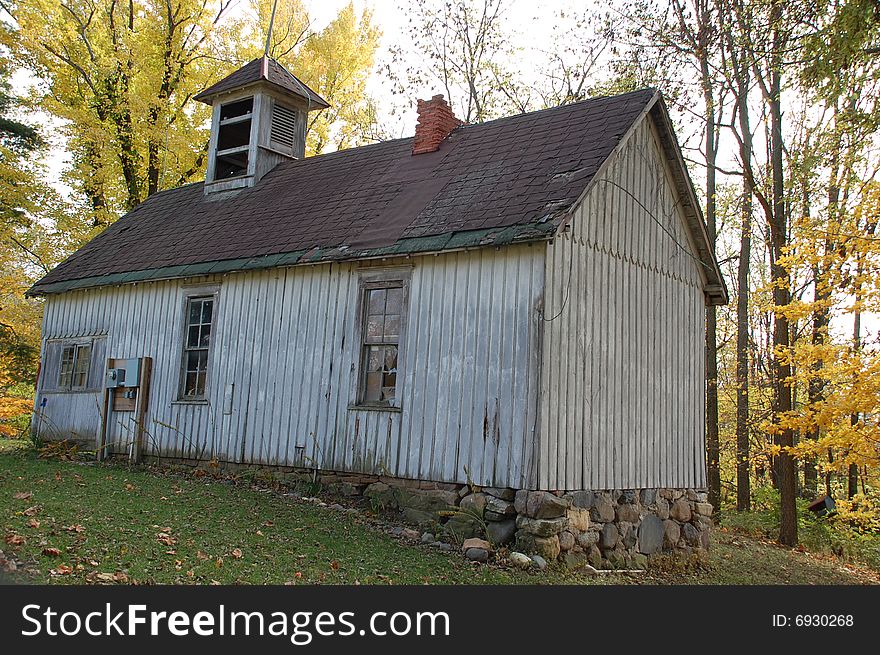 This old schoolhouse was photographed here in avon indiana. This old schoolhouse was photographed here in avon indiana