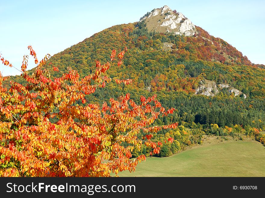 Beautiful autumn nature in Slovakia. Beautiful autumn nature in Slovakia