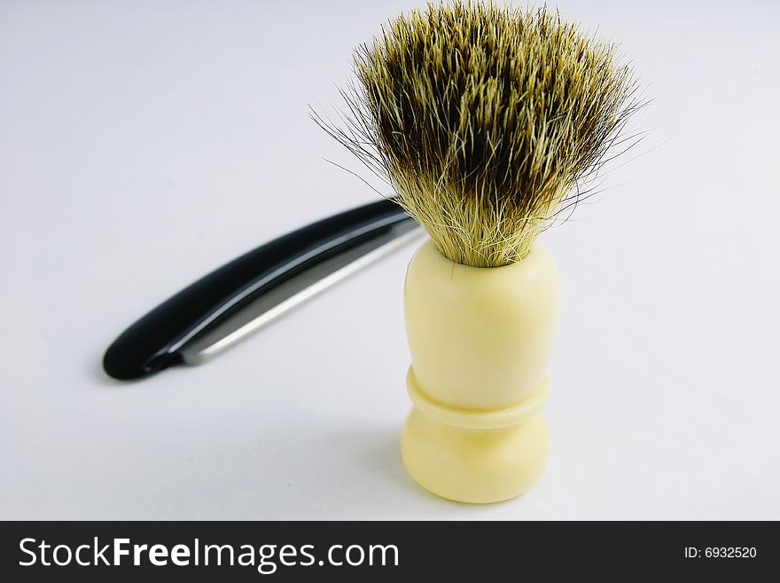 Old Razor And Brush