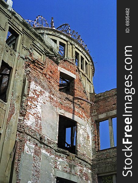 Atomic Bomb Dome In Hiroshima