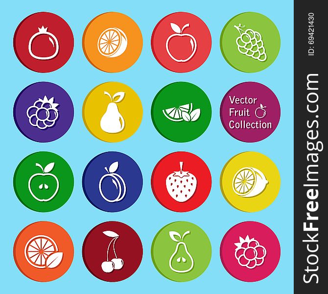 Vector Collection: Fruit Icons